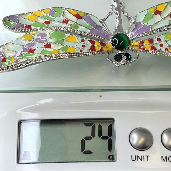 Statement Dragonfly Brooch Pin - Picture 12 of 12